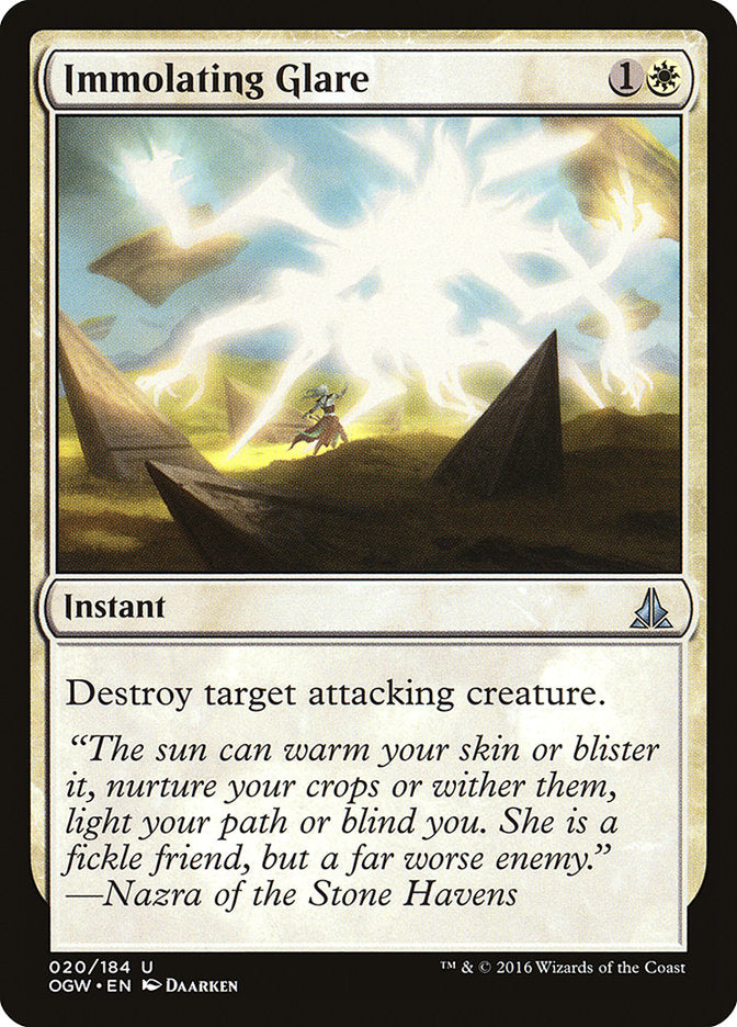Immolating Glare [Oath of the Gatewatch] (OGW 20)