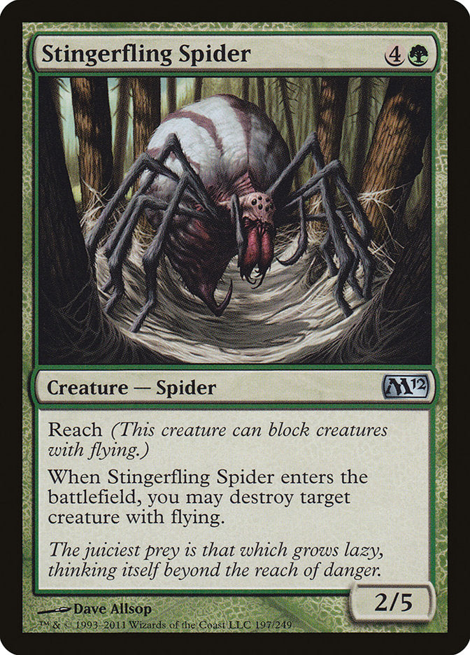 Stingerfling Spider [Magic 2012] (M12 197)