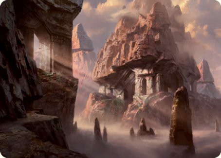 Mountain (277) Art Card [Dungeons & Dragons: Adventures in the Forgotten Realms Art Series] (AAFR 62)