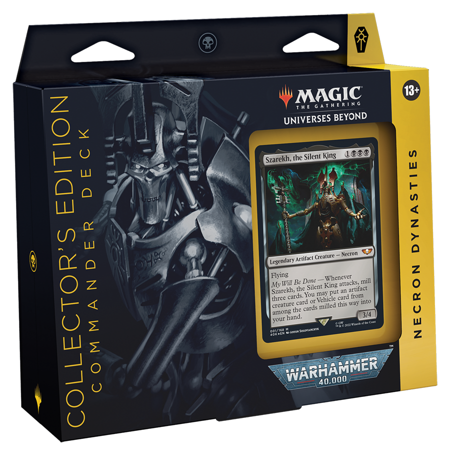 Universes Beyond: Warhammer 40,000 - Commander Deck (Necron Dynasties - Collector's Edition) Pre-order
