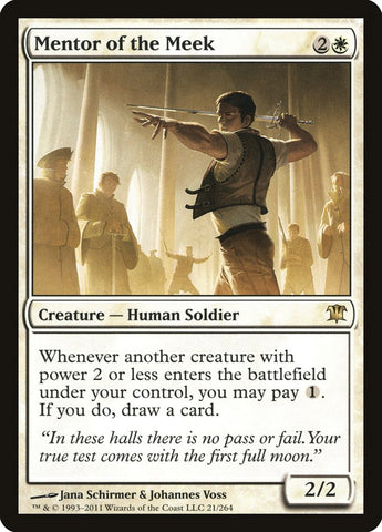 Mentor of the Meek [Innistrad] (ISD 21)