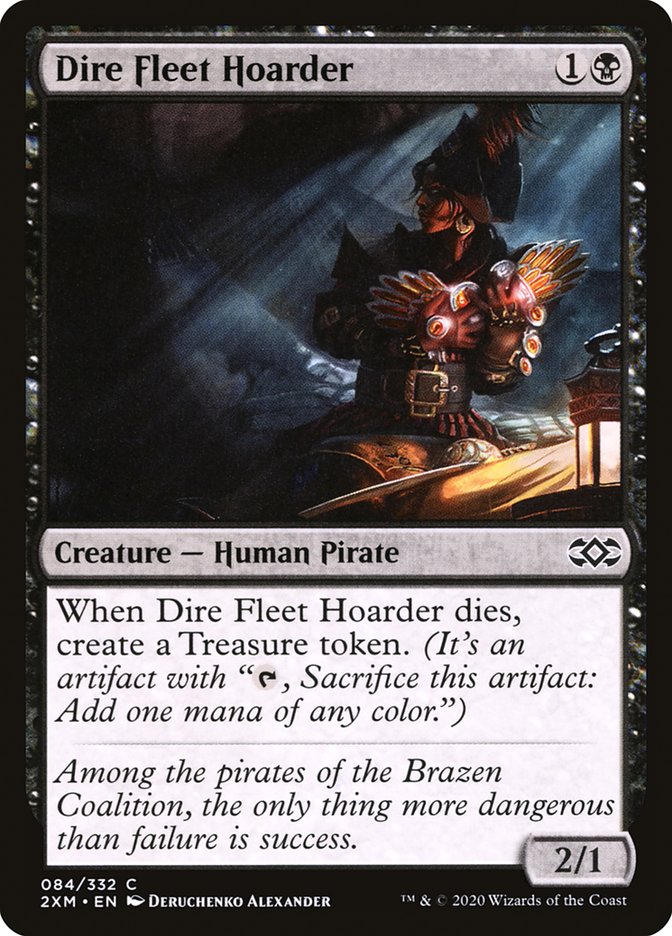 Dire Fleet Hoarder [Double Masters] (2XM 84)