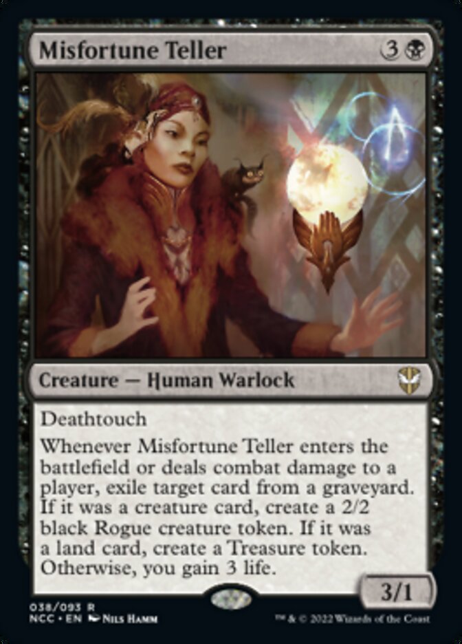 Misfortune Teller [Streets of New Capenna Commander] (NCC 38)