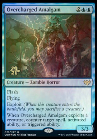 Overcharged Amalgam [Innistrad: Crimson Vow Prerelease Promos] (PVOW 71)