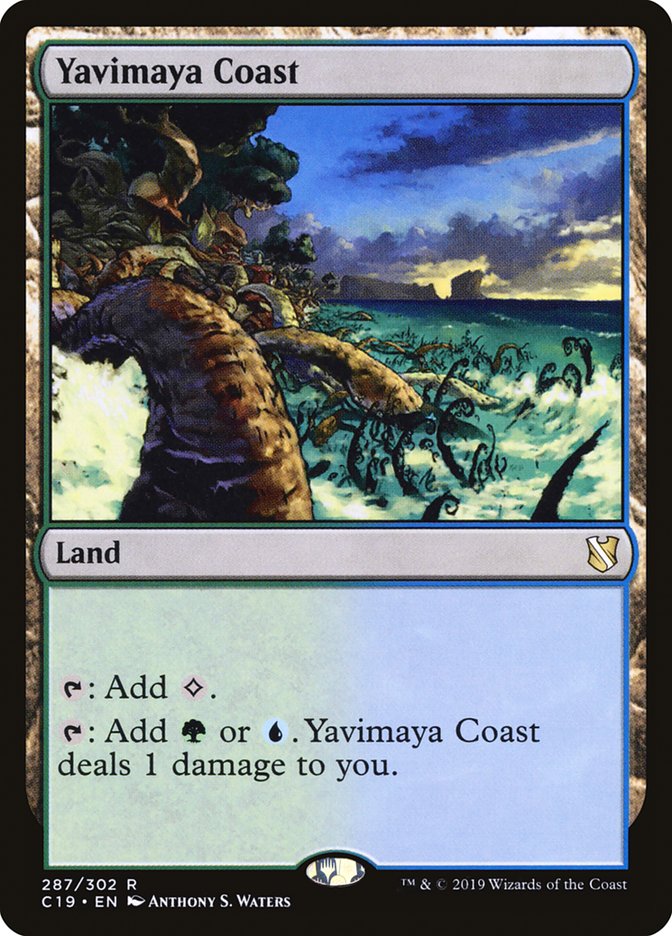 Yavimaya Coast [Commander 2019] (C19 287)