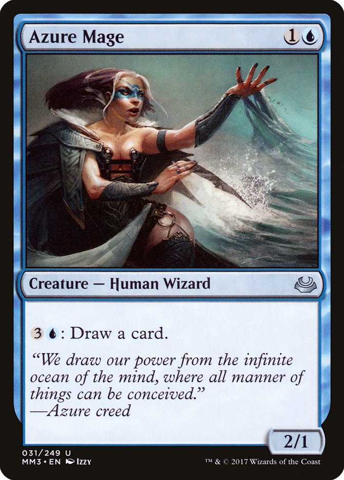 Azure Mage [Modern Masters 2017] (MM3 31)