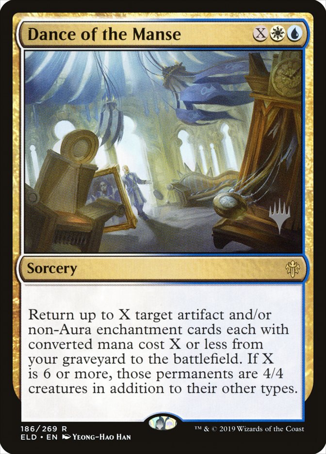Dance of the Manse (Promo Pack) [Throne of Eldraine Promos] (PELD 186P)