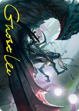 Specter of the Fens Art Card (Gold-Stamped Signature) [Strixhaven: School of Mages Art Series] (ASTX 11)