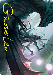 Specter of the Fens Art Card (Gold-Stamped Signature) [Strixhaven: School of Mages Art Series] (ASTX 11)