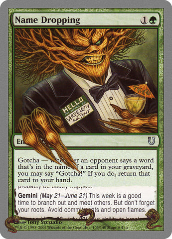 Name Dropping [Unhinged] (UNH 105)