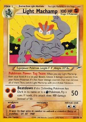 Light Machamp (25/105) [Neo Destiny]