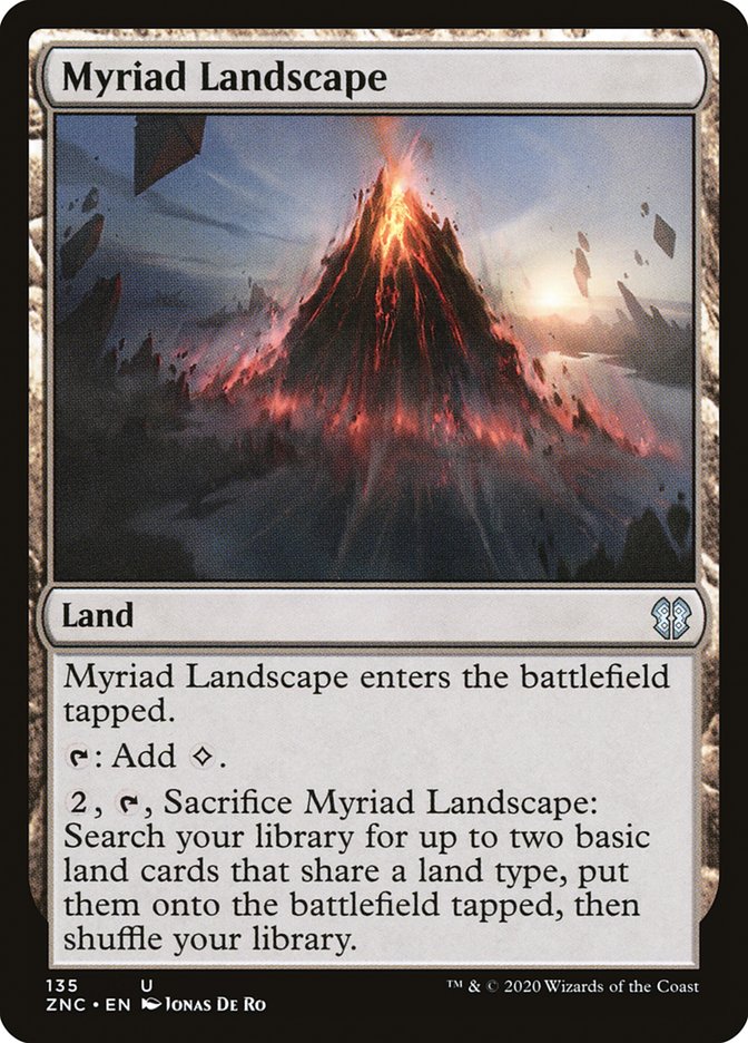 Myriad Landscape [Zendikar Rising Commander] (ZNC 135)
