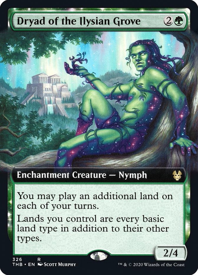 Dryad of the Ilysian Grove (Extended Art) [Theros Beyond Death] (THB 326)