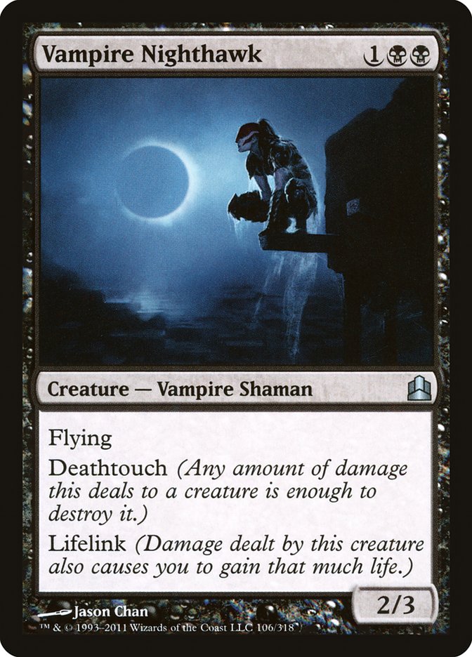 Vampire Nighthawk [Commander 2011] (CMD 106)