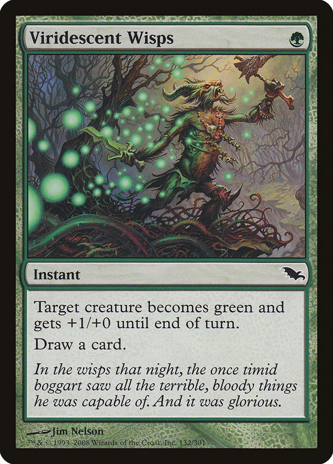 Viridescent Wisps [Shadowmoor] (SHM 132)