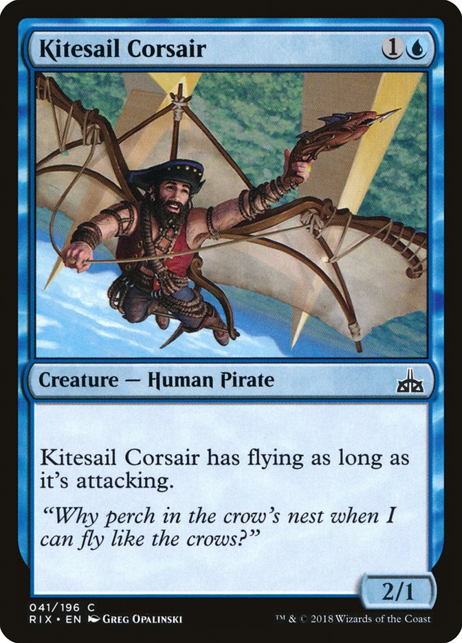 Kitesail Corsair [Rivals of Ixalan] (RIX 41)