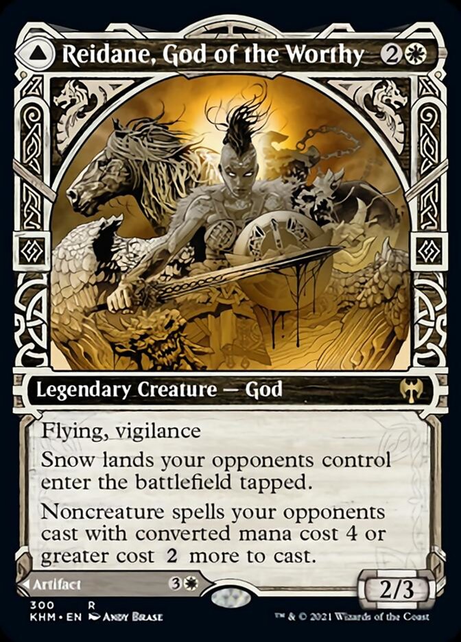 Reidane, God of the Worthy (Showcase) [Kaldheim] (KHM 300)