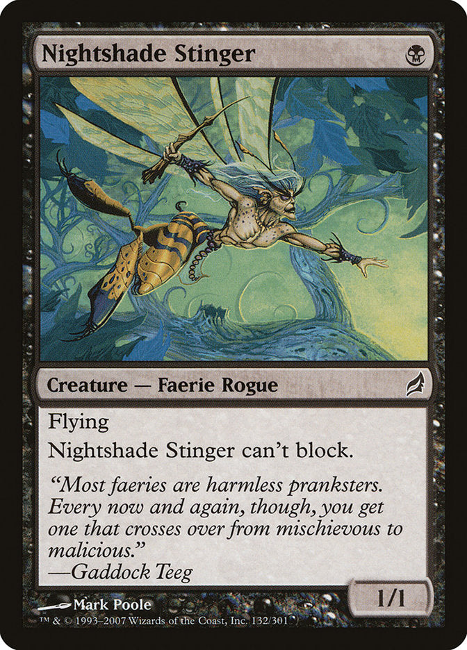 Nightshade Stinger [Lorwyn] (LRW 132)