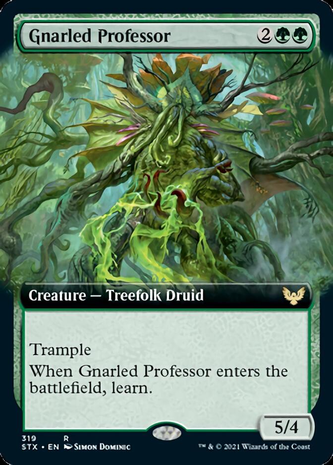 Gnarled Professor (Extended) [Strixhaven: School of Mages] (STX 319)