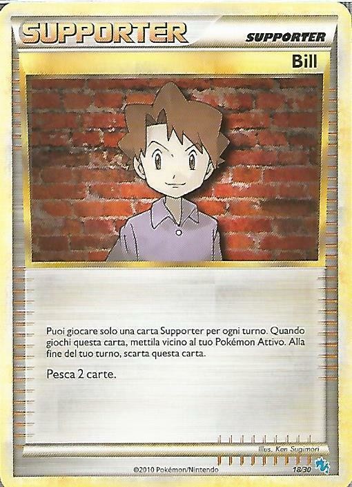 Bill (18/30) [HeartGold & SoulSilver: Trainer Kit - Gyarados & Raichu]