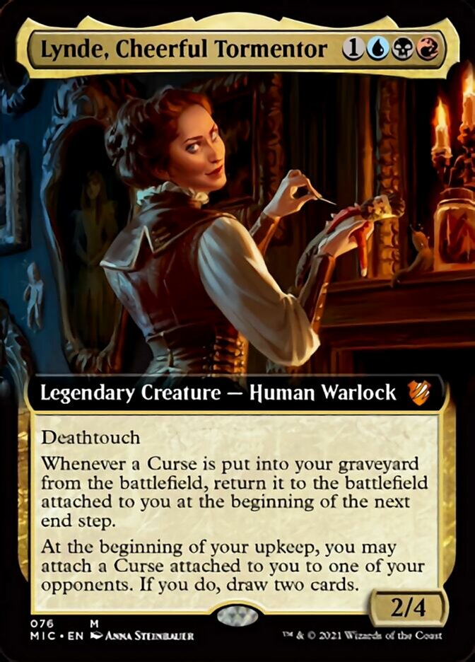Lynde, Cheerful Tormentor (Extended) [Innistrad: Midnight Hunt Commander] (MIC 76)