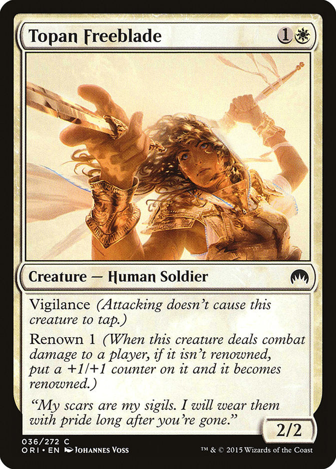 Topan Freeblade [Magic Origins] (ORI 36)