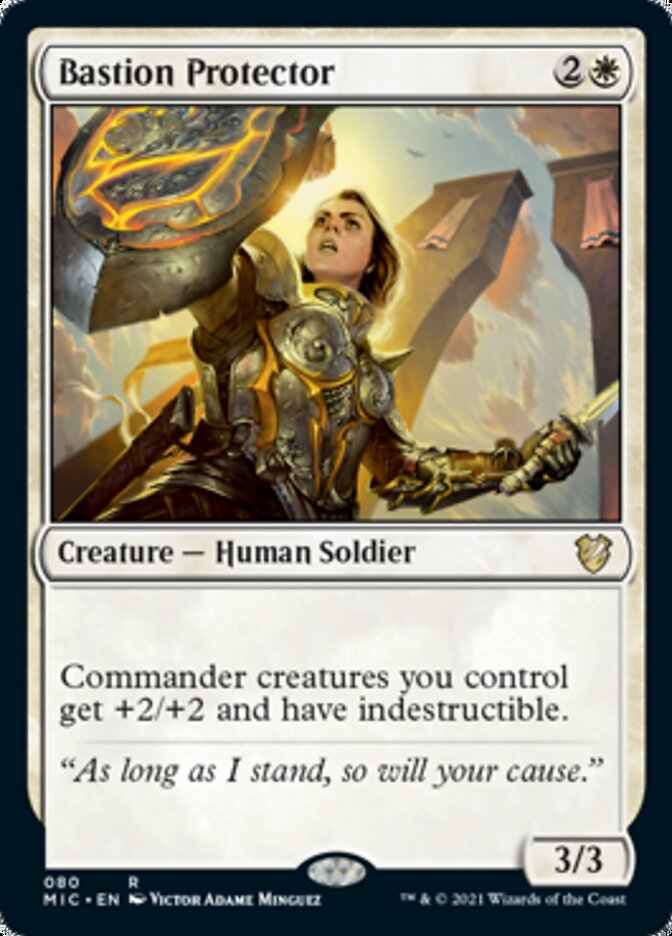 Bastion Protector [Innistrad: Midnight Hunt Commander] (MIC 80)