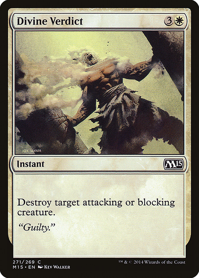 Divine Verdict [Magic 2015] (M15 271)