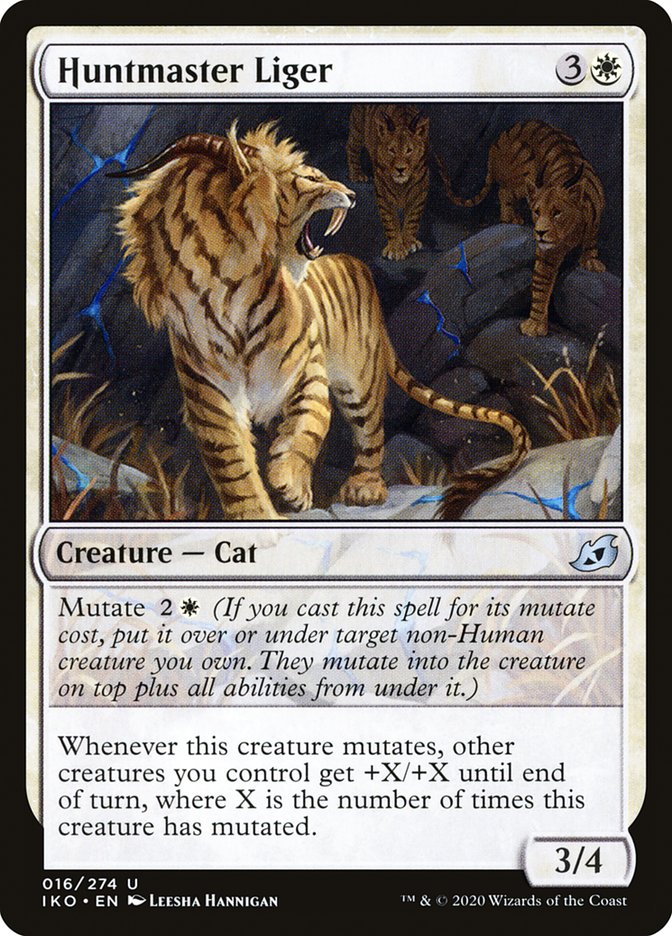 Huntmaster Liger [Ikoria: Lair of Behemoths] (IKO 16)