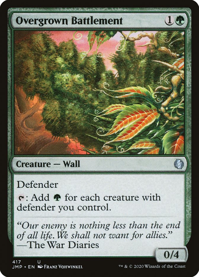 Overgrown Battlement [Jumpstart] (JMP 417)