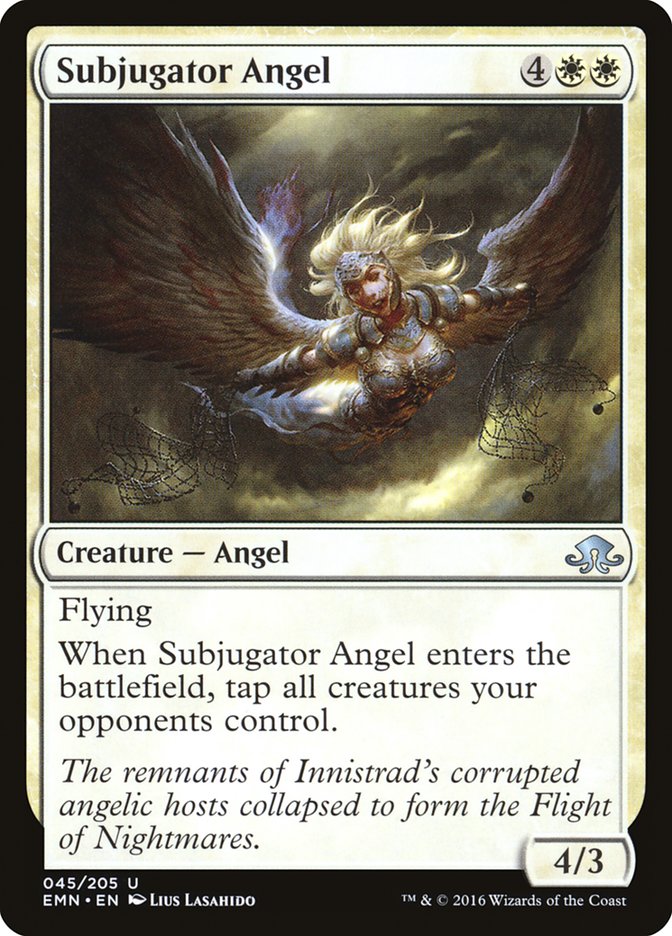 Subjugator Angel [Eldritch Moon] (EMN 45)