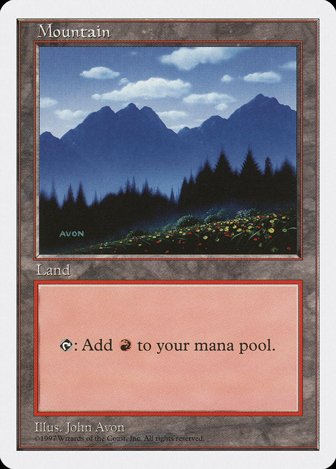 Mountain (#445) [Fifth Edition] (5ED 445)