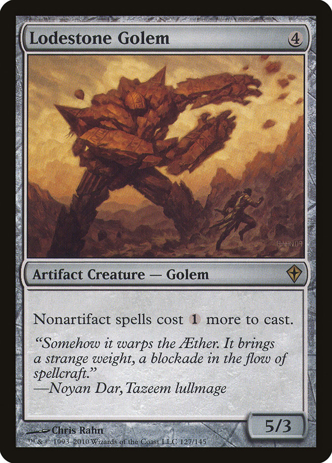 Lodestone Golem [Worldwake] (WWK 127)