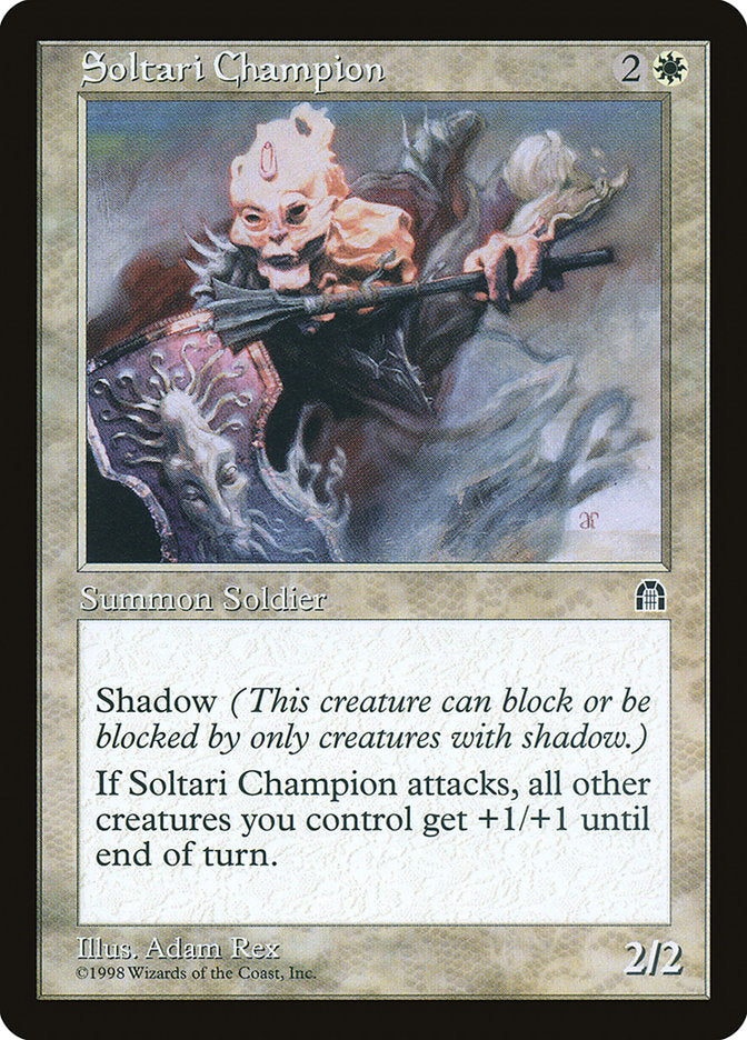 Soltari Champion [Stronghold] (STH 18)