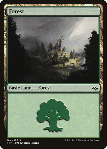 Forest (#184) [Fate Reforged] (FRF 184)
