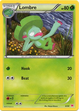 Lombre (6/30) [XY: Trainer Kit - Latias & Latios]