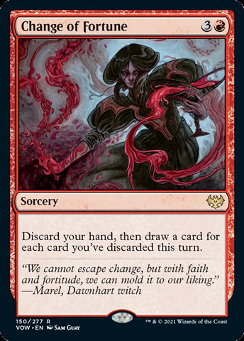 Change of Fortune [Innistrad: Crimson Vow] (VOW 150)