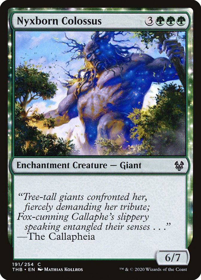 Nyxborn Colossus [Theros Beyond Death] (THB 191)