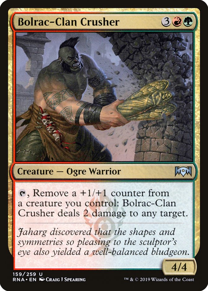 Bolrac-Clan Crusher [Ravnica Allegiance] (RNA 159)