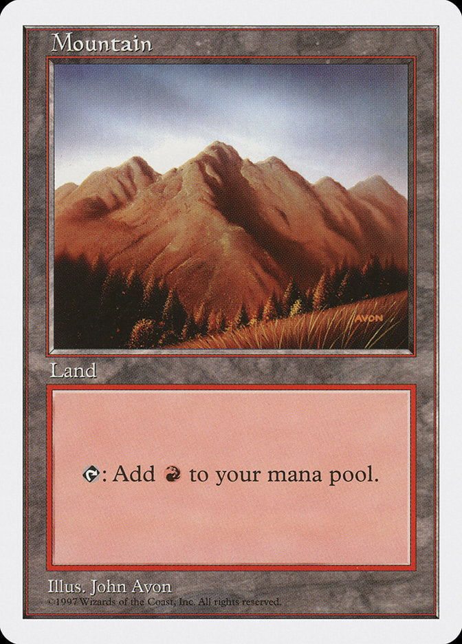 Mountain (#444) [Fifth Edition] (5ED 444)