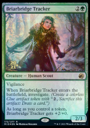 Briarbridge Tracker [Innistrad: Midnight Hunt Prerelease Promos] (PMID 172)