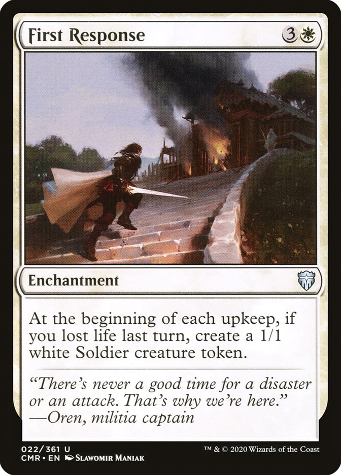 First Response [Commander Legends] (CMR 22)