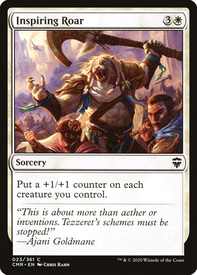 Inspiring Roar [Commander Legends] (CMR 23)