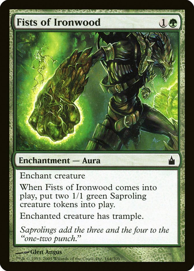 Fists of Ironwood [Ravnica: City of Guilds] (RAV 164)