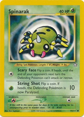 Spinarak (75/111) [Neo Genesis]
