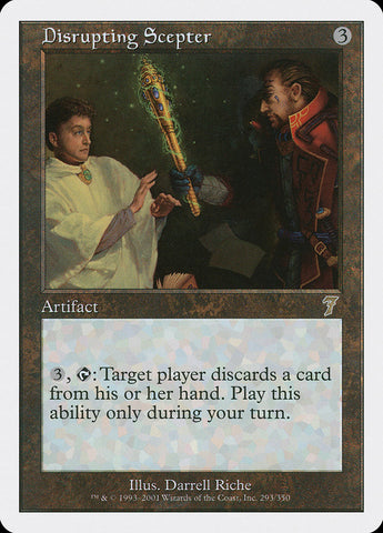 Disrupting Scepter [Seventh Edition] (7ED 293)