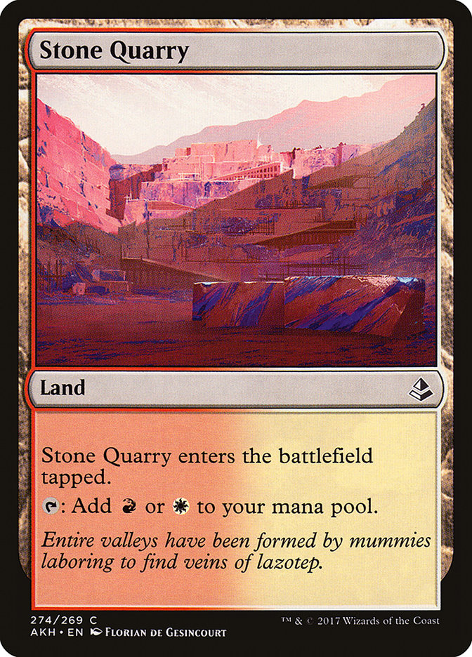 Stone Quarry [Amonkhet] (AKH 274)