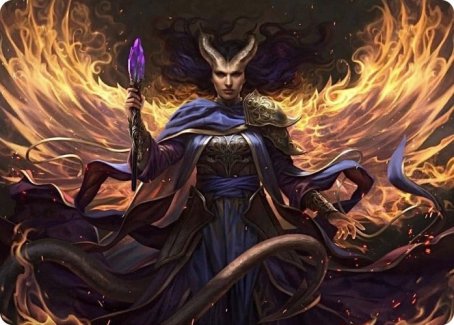 Farideh, Devil's Chosen Art Card [Dungeons & Dragons: Adventures in the Forgotten Realms Art Series] (AAFR 32)