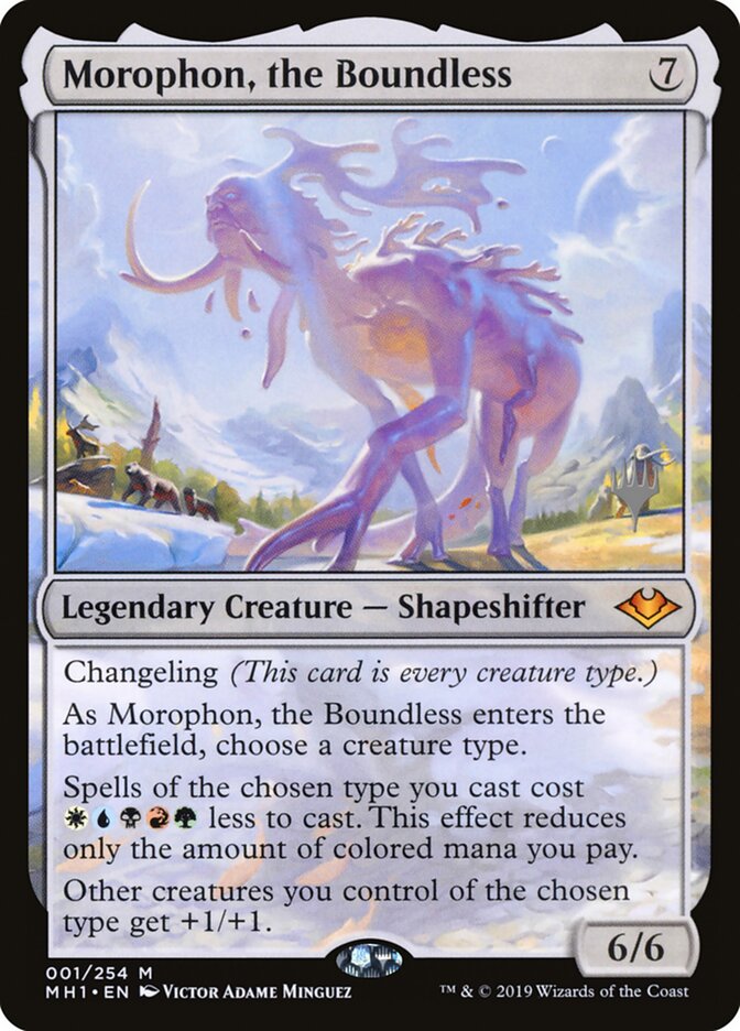Morophon, the Boundless (Promo Pack) [Modern Horizons Promos] (PMID 1P)