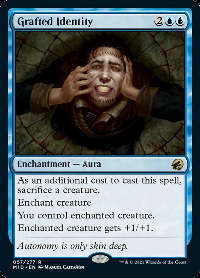 Grafted Identity [Innistrad: Midnight Hunt] (MID 57)